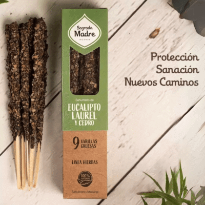 Sahumerio Eucalipto Laurel y Cedro