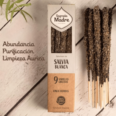 Sahumerio Salvia Blanca