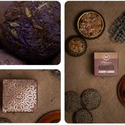 Defumación Olíbano Lavanda