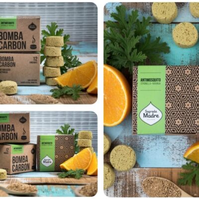 Bomba Citronella Naranja x 12