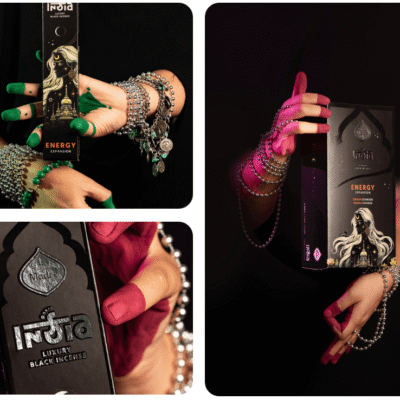 Sahumerio India Black Energía