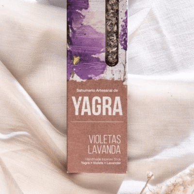 Sahumerio Yagra Violeta y Lavanda