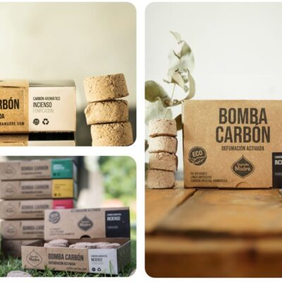 Bomba Carbon Incienso x 24