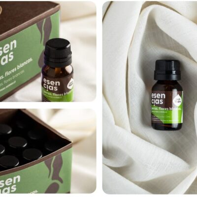 Esencia Peras Flores blancas