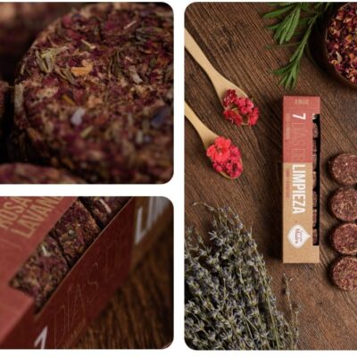 Defumación Rosa Lavanda