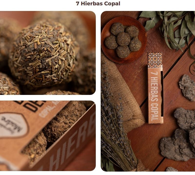 Defumación 7 Hierbas Copal Caja