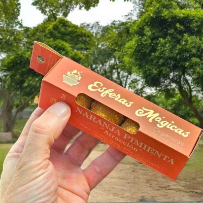 Esferas Naranja Pimienta