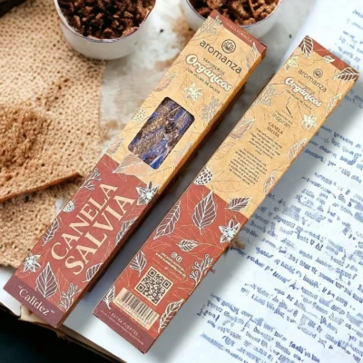 Sahumerio Orgánico Canela Salvia