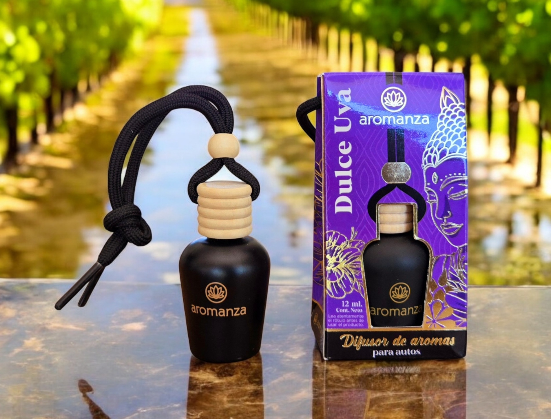 Difusor Auto Dulce Uva