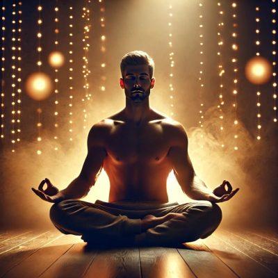 HOMBRE MEDITANDO